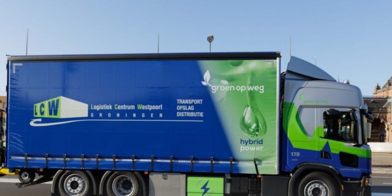 Groen op weg elektrisch transport