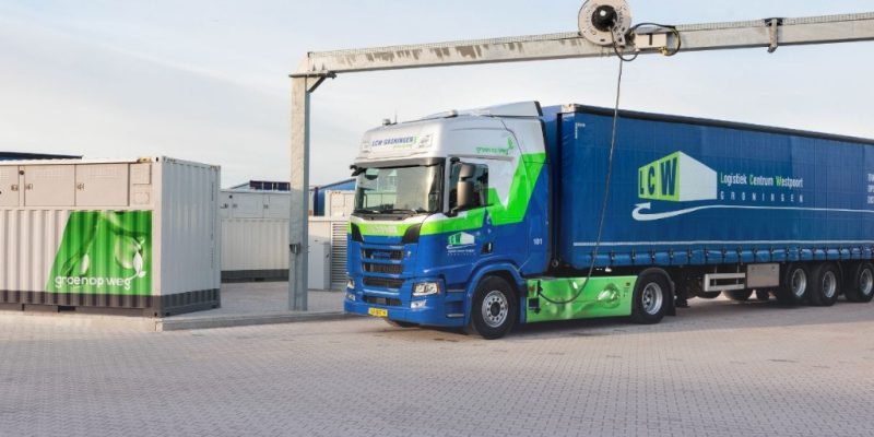 LCW Groen op weg met logo